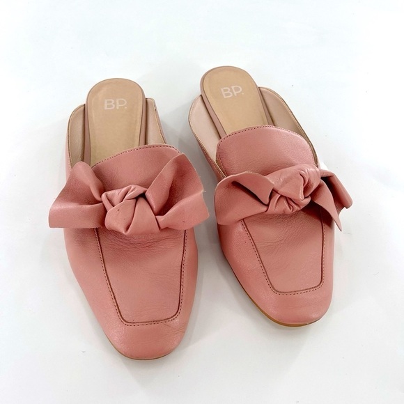 BP. MADDY BOW MULES Dusty Pink size 7.5 M - Picture 5 of 11